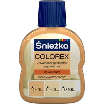 Śnieżka Śnieżka Colorex barvni pigment Peach mat 100 ml