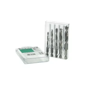 shumee HIKOKI KOMPLET SVEDROV ZA LES, 5-DELNI, 4, 5, 6, 8, 10 mm