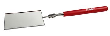 PRAXER Teleskopsko pravokotno inšpekcijsko ogledalo 50x88 mm, ročaj 750 mm PRAXER