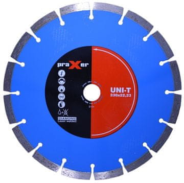 PRAXER Diamantni disk UNI-T 230 mm PRAXER