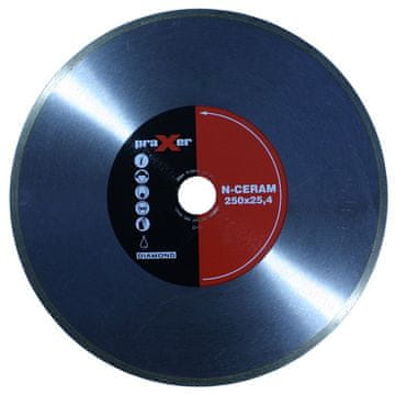 PRAXER Diamantni disk za ploščice N-CERAM 250 mm PRAXER