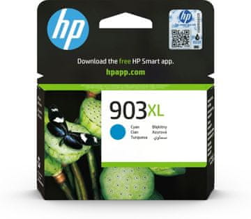 Hewlett Packard Kartuša s črnilom HP 903XL (T6M03AE), cian