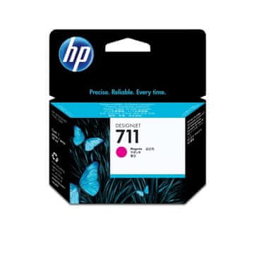 Hewlett Packard Kartuša s črnilom HP 711 (CZ131A), magenta
