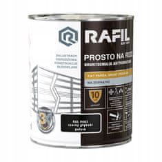 Śnieżka Rafil kovinski emajl naravnost do rje, temno sijajno črn 0,75 l