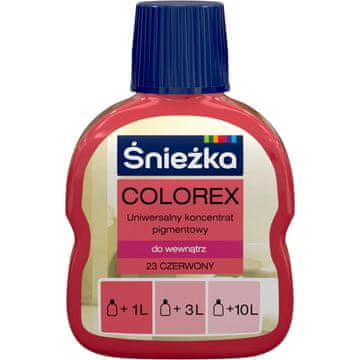 Śnieżka Śnieżka Colorex barvni pigment za barve Red mat 100ml