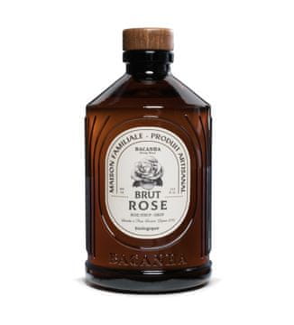 shumee Bacanha sirup z okusom vrtnice BIO 400 ml - za kavo, limonade in koktajle