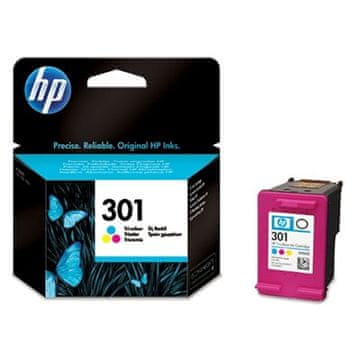 Hewlett Packard Tribarvna kartuša s črnilom HP 301 (CH562EE), CMY