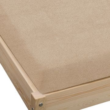 shumee Frotirni nastavljivi list 200x220 kapučino DEBELO