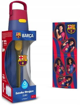 DAFI Dafi Solid FC Barcelona filter steklenica 0,7 l z grbom FCB in nalepkami