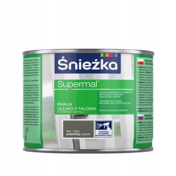 Śnieżka Śnieżka Supermal oljno-ftalni emajl les kovina pepel sijaj 0,2 l