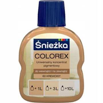 Śnieżka Śnieżka Colorex barvni pigment za barve Creamy mat 100ml
