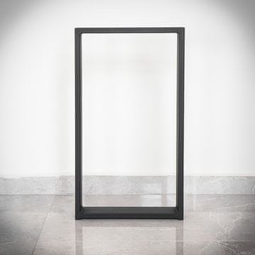 shumee KWADRO LOFT noga 40x71 cm ČRNA