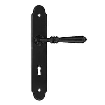 shumee DEVON kljuka za vrata s ključavnico 72 mm ČRNA