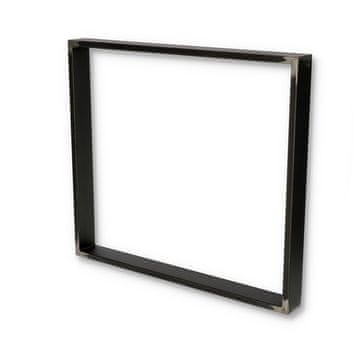 shumee KWADRO LOFT 80x71 jeklena noga