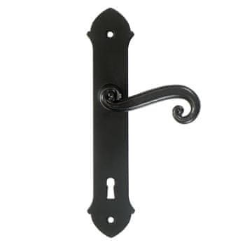 shumee Kljuka MALTA s ključavnico 90 mm ČRNA