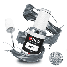 Blu Barva za popravilo 9901 grafitno siva metla škoda