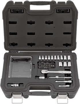 DEWALT KOMPLET KLJUČEV 37-DELNI 1/4"