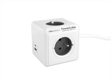 shumee Podaljševalni kabel PowerCube Extended USB A+C FR 1,5 m