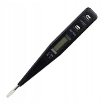 Vergionic Elektronski tester napetosti 12-250V meter tester