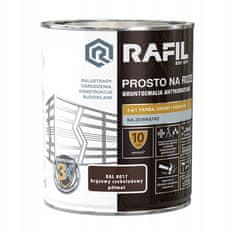Śnieżka Rafil kovinski emajl ravna do rjavkasta čokoladno rjava polsijajna 0,75 l