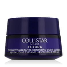 Collistar Futura Revitalizing Eye and Lip Contour Cream pomlajevalna krema za podrocje okoli oči in ustnic 15 ml za ženske