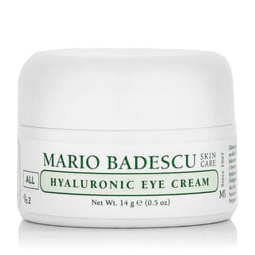 Mario Badescu Hyaluronic Eye Cream krema za področje okoli oči proti gubam, zabuhlosti in temnim kolobarjem za ženske