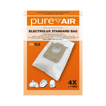 Pure Air Vrečke za sesalnike ELECTROLUX - 4 vrečke + filter