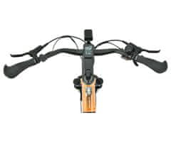 MS ENERGY Mokosha električno kolo, 69,85 cm, 250 W, do 120 km, oranžno