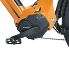 MS ENERGY Mokosha električno kolo, 69,85 cm, 250 W, do 120 km, oranžno