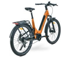 MS ENERGY Mokosha električno kolo, 69,85 cm, 250 W, do 120 km, oranžno