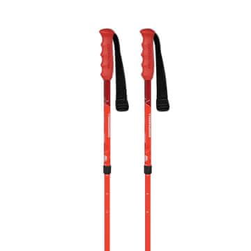 Komperdell Smash Teal Red nastavljive smučarske palice (80–105 cm)