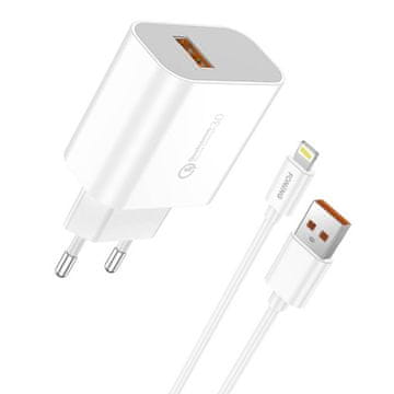 Foneng FONENG 18W LIGHTNING POLNILEC ZA TELEFONE S HITRIM USB KABLOM