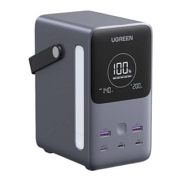 Ugreen POWERBANK 48000MAH UGREEN PB770, 2X USB + 4X USB-C, 300W (SZARY)