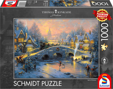 Schmidt Puzzle Čarobnost božiča 1000 kosov