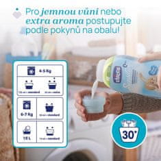 CHICCO Koncentriran Avivage Baby Sensitive Sweet Powder 750ml + 72 brezplačnih vlažilnih robčkov