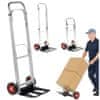 Zložljiv aluminijast skladiščni transportni voziček 90 kg