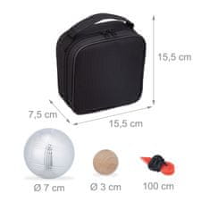 Northix 4 balinarske žoge v kompletu