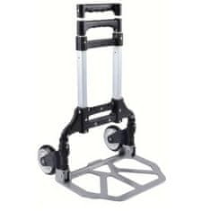 Lahek zložljiv aluminijast skladiščni transportni voziček 70 kg