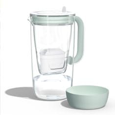 Brita Glass 60th Anniversary Edition vrč za filtriranje vode, 2,5 L, zelen