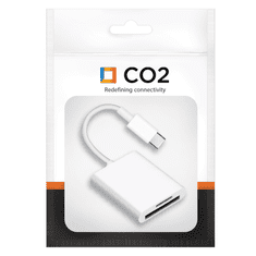 CO2 ADAPTER ZA BRALNIK KARTIC CO2 USB-C USB TIP C MICRO SD/TF DO 256 GB