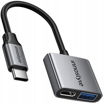 Innostyle INNOSTYLE USB-C USB OTG USB-A ADAPTER KABEL ZA POLNJENJE ZA USB-KLJUČKE