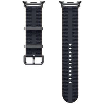 Samsung Samsungov pašček Athleisure za Galaxy Watch8 / Watch8 Classic (M/L) temno siv