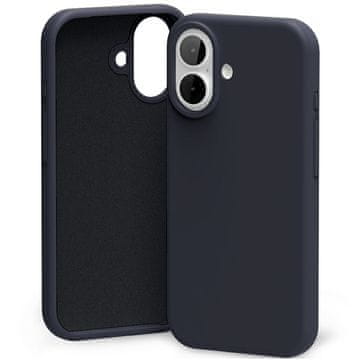 Mercury Silikonski ovitek Mercury za iPhone 17, temno moder