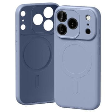 Mercury Mercury polsilikonski ovitek MagSafe za iPhone 17 Pro lila vijolična