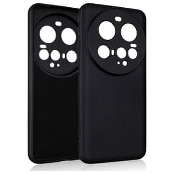 shumee Silikonski ovitek Beline za Xiaomi 15 Ultra črne barve
