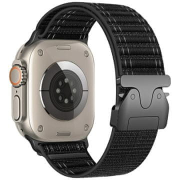 1 to 3 BELINE TKAN NAJLONSKI DIAGONALNI PAŠČEK S PADALOM ZA APPLE WATCH 42 44 45