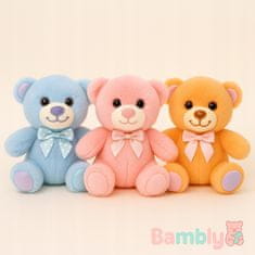 1 to 3 BAMBLY LAVENDER PLIŠASTA IGRAČA MASKOTA ORANŽNA PLIŠASTA IGRAČA 15 CM