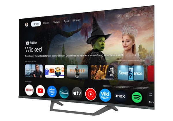 Pametna zabava z Google TV in glasovnim upravljanjem