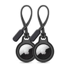 Tech-protect TECH-PROTECT VERIGE ZA HRABRO VERIGO, PAKET 2 KOMPLETA APPLE AIRTAG ČRNE