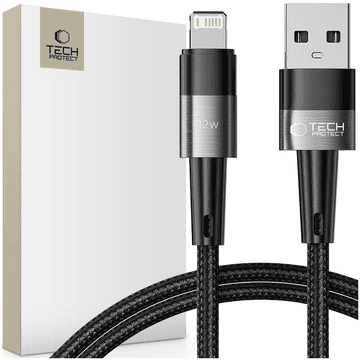 Tech-protect TECH-PROTECT LIGHTNING KABEL 12W 2.4A ZA IPHONE 100CM INOVATIVEN